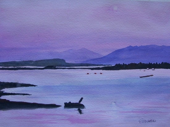 Comox Valley sunset