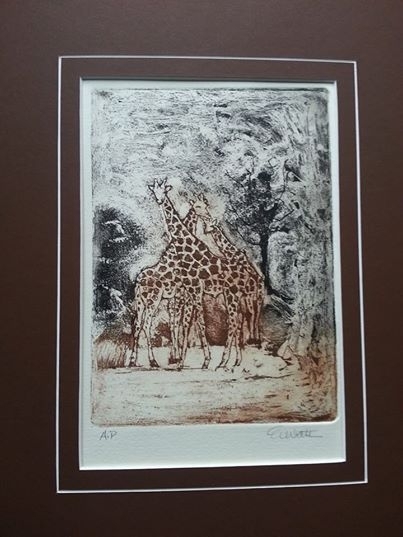 Giraffe print