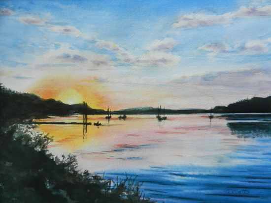 Island Sunset