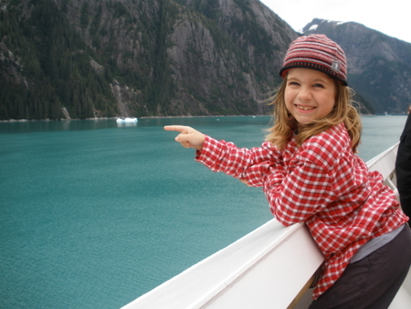 Maya in Tracy Arm